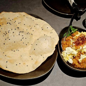 Asur Kitchen - The eggplant dip Mirza Ghaseni - Kebab Near Me - West Vancouver, British Columbia
