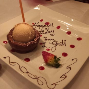 Lahaina Grill - Flour less cake with coffee ice cream - Seafood Near Me - Lahaina, Hawaii Lahaina Grill - Flour less cake with coffee ice cream - Seafood Near Me - Lahaina, Hawaii