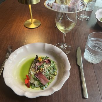Rosselli Ristorante - Delicious endive salad and verdicchio - Italian Near Me - Washington, DC, District of Columbia Rosselli Ristorante - Delicious endive salad and verdicchio - Italian Near Me - Washington, DC, District of Columbia
