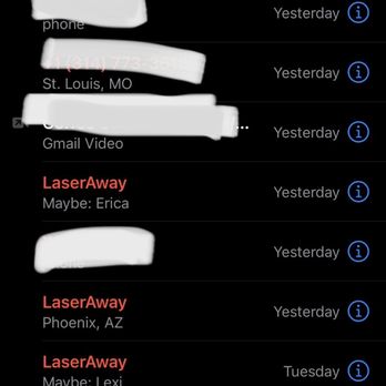 LaserAway - Psychos from Laser Away calling me from multiple different numbers - Laser Hair Removal Near Me - San Jose, California