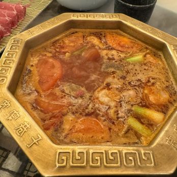 XiangZi Hotpot - tomato soup base - Hot Pot Near Me - Markham, Ontario XiangZi Hotpot - tomato soup base - Hot Pot Near Me - Markham, Ontario