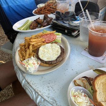 Riviera Bar and Grill - Burger & Side Combo - Bars Near Me - Punta Gorda, Florida