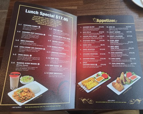 Menu photo 4 Thai House-Whittier Whittier, CA Menu photo 4 Thai House-Whittier Whittier, CA