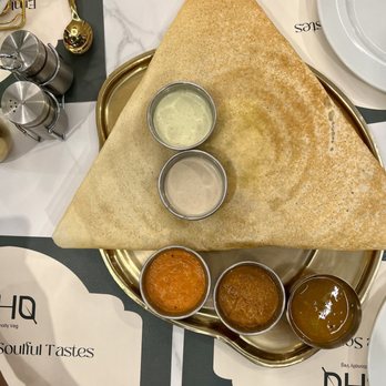 Ishq Traditiona Veg - Masala dosa and sambar - Vegetarian Near Me - Scarborough, Ontario
