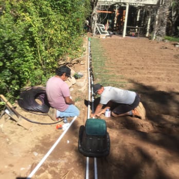 Bob's Septic Service - Installing the pipe for Advanced Treatment - Plumbing Near Me