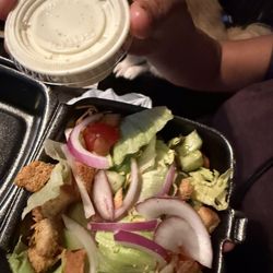 The Palace Tavern - That's a house salad for over $13 ????