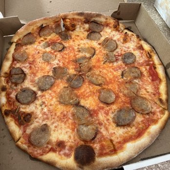 Salerno's Pizzeria - Sausage Personal (10") - Pizza Near Me - Hazlet, New Jersey Salerno's Pizzeria - Sausage Personal (10") - Pizza Near Me - Hazlet, New Jersey