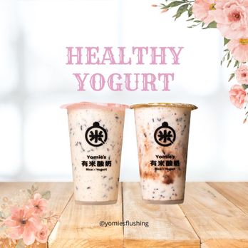 Yomie's Rice x Yogurt - Red bean and red dates yogurt is a nutritious and delicious combination that offers a blend of flavors and health benefits. - Juice Bars & Smoothies Near Me - Flushing, New York