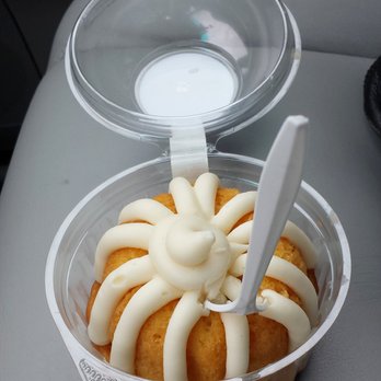 Nothing Bundt Cakes - white chocolate raspberry bundtlet - Desserts Near Me - Kildeer, Illinois