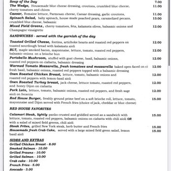 Red House Cafe - Menu - Breakfast & Brunch Near Me - Pacific Grove, California