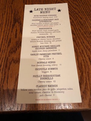 Menu photo 5 The Frog Morristown, NJ