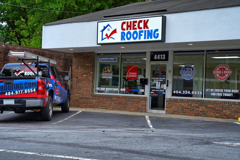 Slide of Check Roofing