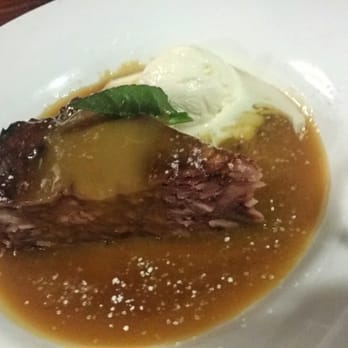 No.8 Restaurant - Nutty bread and butter pudding with Butterscotch  sauce - Bars Near Me - Whitianga, WKO