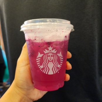 Starbucks - Mango dragonfruit lemonade - Coffee & Tea Near Me - Stockton, California Starbucks - Mango dragonfruit lemonade - Coffee & Tea Near Me - Stockton, California