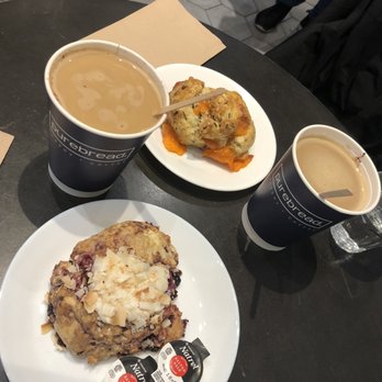 Purebread - Cheese and blackberry scones, Americano - Coffee & Tea Near Me - Vancouver, British Columbia Purebread - Cheese and blackberry scones, Americano - Coffee & Tea Near Me - Vancouver, British Columbia