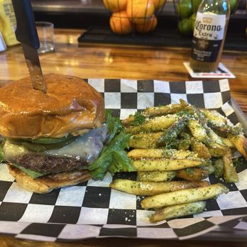 Paradise Burger And Kitchen - Jalapeno burger, add avocado. Pesto fries. - Burgers Near Me - Windsor, California Paradise Burger And Kitchen - Jalapeno burger, add avocado. Pesto fries. - Burgers Near Me - Windsor, California