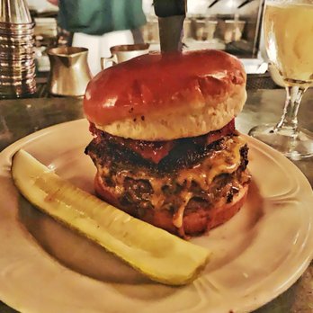 Au Cheval - Double burger with bacon - Bars Near Me - Chicago, Illinois Au Cheval - Double burger with bacon - Bars Near Me - Chicago, Illinois