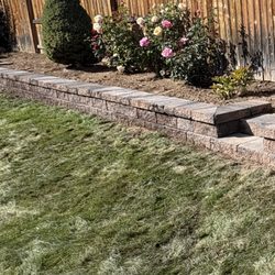 Ram Landscape and Irrigation - New retaining wall
