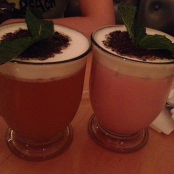 Prince Tea House - Potted Milk Teas: Jasmine & Rose Milk Tea. Love the scents! - Tea Rooms Near Me - Flushing, New York