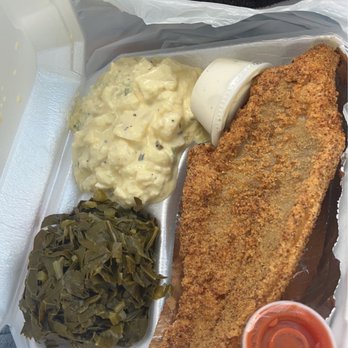 Billy's Southern Pride - Catfish Dinner Plate - Southern Near Me - Colorado Springs, Colorado Billy's Southern Pride - Catfish Dinner Plate - Southern Near Me - Colorado Springs, Colorado