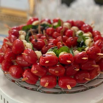 Delectable Dining by Chef Gail - Stacked Caprese Skewers - Personal Chefs Near Me - Lorton, Virginia Delectable Dining by Chef Gail - Stacked Caprese Skewers - Personal Chefs Near Me - Lorton, Virginia