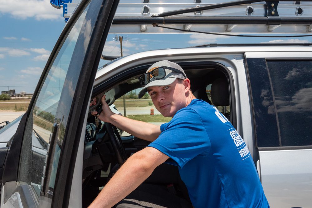 Slide of DK Haney Roofing