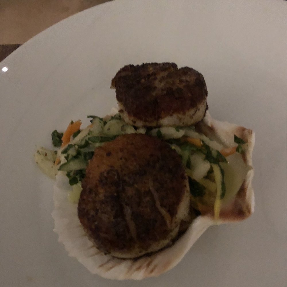 Fern - Scallop appetizer - New American Near Me - West Palm Beach, Florida Fern - Scallop appetizer - New American Near Me - West Palm Beach, Florida