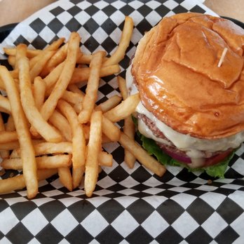 Grinderz - Double Cheese Burger - Burgers Near Me - Huntington Beach, California