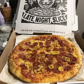Mikey's Late Night Slice - Final Pizza made at home with Mikey's Late night slice pizza kit - Bars Near Me - Columbus, Ohio