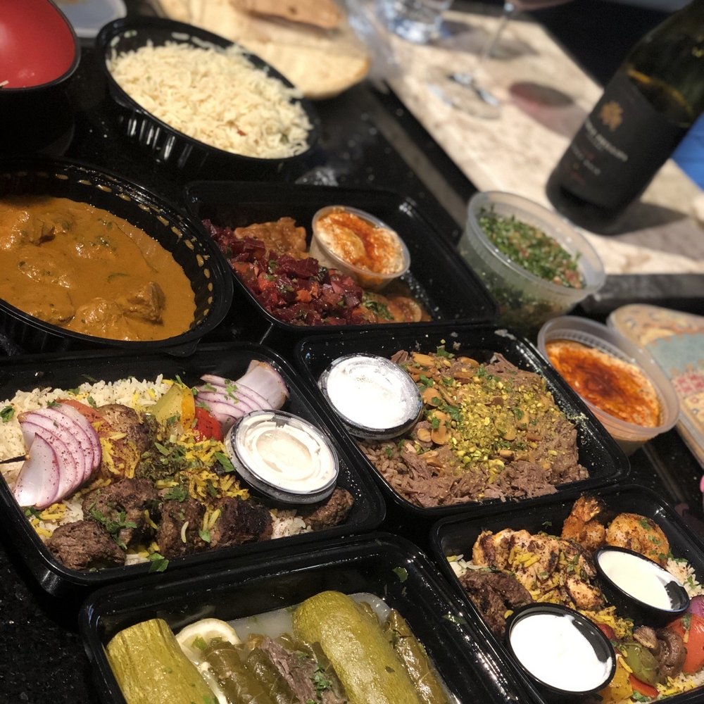 Fadi's Eatery - Hummus, curry, mixed kebab, beef kebab, stuffed squash - Mediterranean Near Me - Houston, Texas