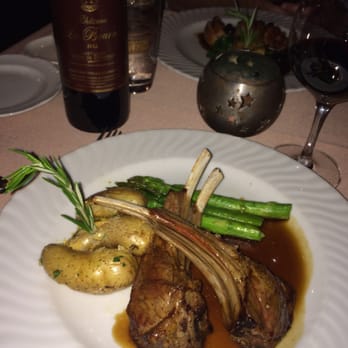 Bistro Cacao - Lamb with rosemary potatoes and asparagus- phenomenal! - French Near Me - Washington, DC, District of Columbia