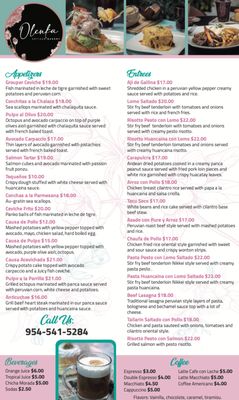 Menu photo 7 Olenka Peruvian Bistro Weston, FL Menu photo 7 Olenka Peruvian Bistro Weston, FL