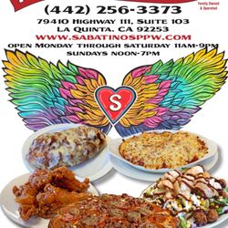 Sabatinos Pizza Pasta and Wings