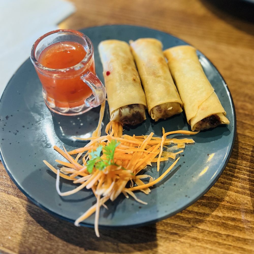 Soul Thai Kitchen & Bar - Spring Roll (Vegetable) (3 pcs.) - very good. - Thai Near Me - Arlington, Virginia Soul Thai Kitchen & Bar - Spring Roll (Vegetable) (3 pcs.) - very good. - Thai Near Me - Arlington, Virginia