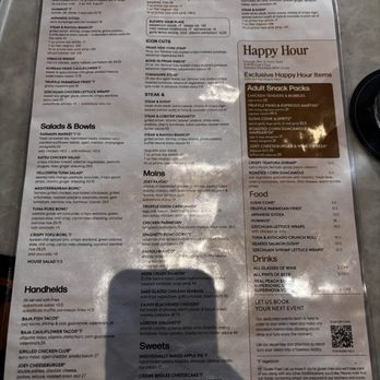 JOEY Manhattan Beach - Menu page 2 - New American Near Me - Manhattan Beach, California JOEY Manhattan Beach - Menu page 2 - New American Near Me - Manhattan Beach, California