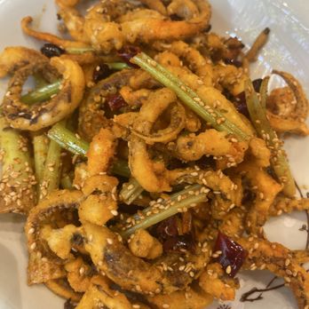 Seven Scents - Crispy fried squid tentacles - Chinese Near Me - Queens, New York