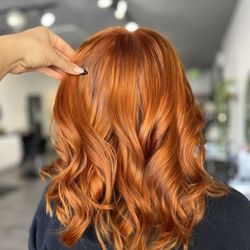 Blend Salon and Skin Care - Full color and haircut with Xinya