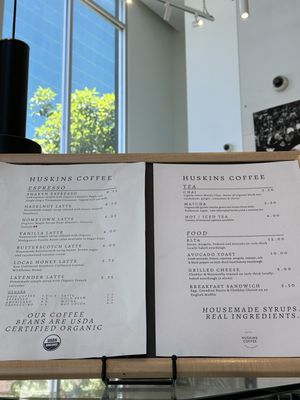 Menu photo 7 Huskins Coffee Santa Ana, CA
