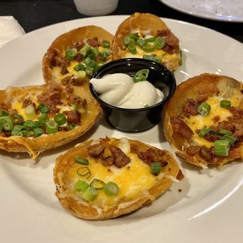 Halftime Bar & Grill - 02.02.20 Crispy Potato Skins - Sports Bars Near Me - Rocklin, California Halftime Bar & Grill - 02.02.20 Crispy Potato Skins - Sports Bars Near Me - Rocklin, California