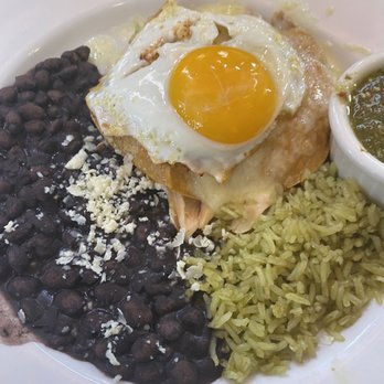 Cafe Pasqual's - Layered enchiladas - Vegetarian Near Me - Santa Fe, New Mexico
