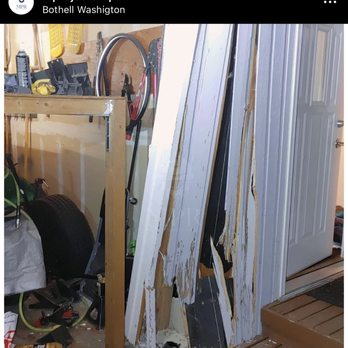 Multi Projects Repair - a pile of junk in a garage - General Contractors Near Me