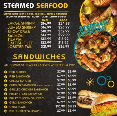 Menu photo 4 Sharks Fish & Chicken Crest Hill, IL