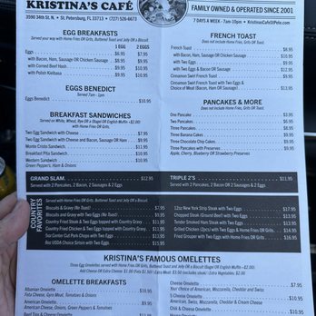 Kristina's Cafe - American Near Me - Saint Petersburg, Florida Kristina's Cafe - American Near Me - Saint Petersburg, Florida