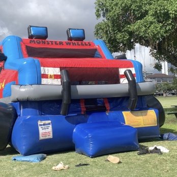 Warrior Bouncers - Monster Wheels - Bounce House Rentals Near Me - Waipahu, Hawaii Warrior Bouncers - Monster Wheels - Bounce House Rentals Near Me - Waipahu, Hawaii