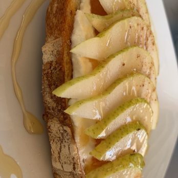 Crust & Crumble Bakery - Toast Ricotta with seasonal fruit and jam - Bakeries Near Me - Glendora, California