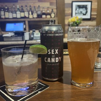 East End Grill - Strawberry Jalapeño Marg + 18th st brewery Sex and Candy IPA (Indy brew) - New American Near Me - Lafayette, Indiana East End Grill - Strawberry Jalapeño Marg + 18th st brewery Sex and Candy IPA (Indy brew) - New American Near Me - Lafayette, Indiana