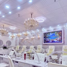 Interior of Lavender Oasis.