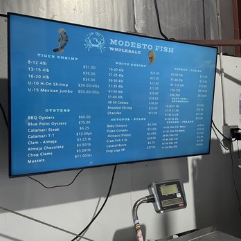 Modesto Fish - 9/17: Menu 3 - Seafood Markets Near Me - Denair, California