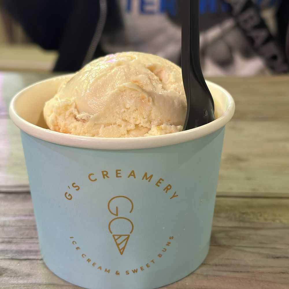 G's Creamery - Peaches N cream - Desserts Near Me - Fresno, California