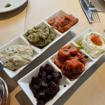 Oren’s Hummus - Hummus Sampler - Mediterranean Near Me - Los Gatos, California
